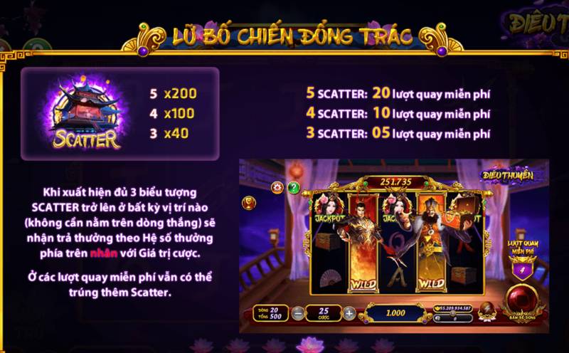 Điêu Thuyền: Slot Game Lấy Cảm Hứng Từ Truyền Thuyết Đông Phương 4 Bieu Tuong Scatter dieu thuyen
