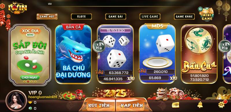 Iwin Shar【Iwin Club】- Link tải iWin Club - iPhone, Android, APK, PC 10 Mini Game Giai Tri