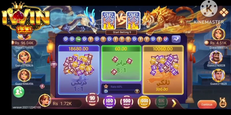Rồng hổ Iwin - Bí Kíp Chinh Phục Nhận Chiến Thắng 4 Mẹo đặt cược chuẩn xác nhận thưởng cực hậu hĩnh
